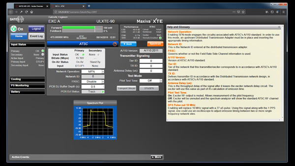 Maxiva transmitters have responsive HTML5 GUIs that look great on desktops, tablets, and mobile devices